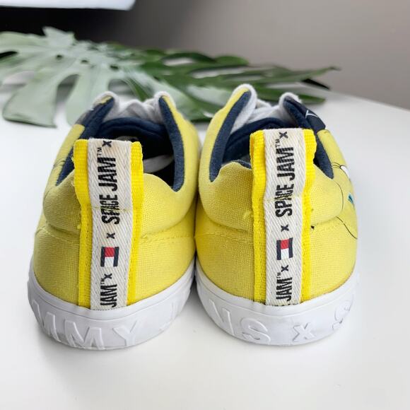 Tommy Hilfiger Jeans x Space Jam Tweety Bird Casual Sneakers Kids 2 - Picture 14 of 15